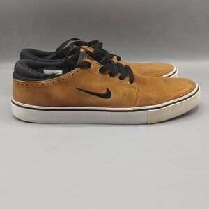 Nike SB TEAM EDITION Ale Brown Black White Suede Sneaker Men's Shoes Size 10 US